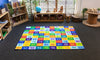 1-100 Numbers 2x1.5m Carpet-Counting Numbers & Colour, Educational Carpet, Kit For Kids, Mats & Rugs, Multi-Colour, Rectangular, Rugs, Wellbeing Furniture-Learning SPACE