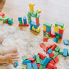 100 Wood Blocks-Baby Maths, Baby Wooden Toys, Building Blocks, Cerebral Palsy, Early Years Maths, Eco Friendly, Engineering & Construction, Gifts For 1 Year Olds, Gifts For 6-12 Months Old, Maths, Primary Maths, S.T.E.M, Shape & Space & Measure, Stock, Tactile Toys & Books-Learning SPACE