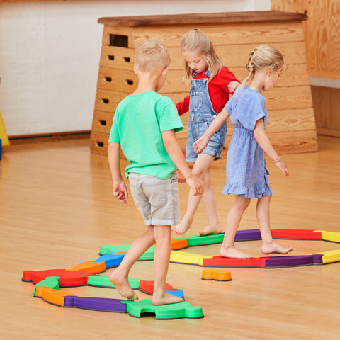 Balancing Kit - River Landscape-Active Games, Additional Need, AllSensory, Balancing Equipment, Calmer Classrooms, Exercise, Games & Toys, Gonge, Gross Motor and Balance Skills, Helps With, Learning Difficulties, Movement Breaks, Sensory Processing Disorder, Stock, Vestibular-Learning SPACE