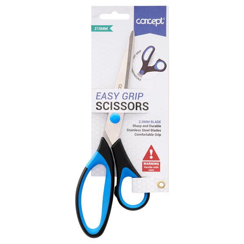 21.5cm Easy Grip Scissors-Arts & Crafts, Back To School, Learning Difficulties, Premier Office, Primary Literacy, Scissors, Stationery-Learning SPACE