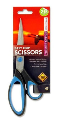 21.5cm Easy Grip Scissors-Arts & Crafts, Back To School, Learning Difficulties, Premier Office, Primary Literacy, Scissors, Stationery-Learning SPACE