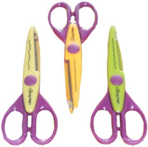 3 Crazy Cutters Craft Scissors-Art Materials, Arts & Crafts, Back To School, Crafty Bitz Craft Supplies, Learning Difficulties, Primary Arts & Crafts, Primary Literacy, Scissors, Stationery, Stock-Learning SPACE