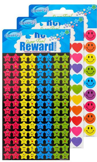 6 Sheets Reward Stickers-Additional Need, Calmer Classrooms, Classroom Displays, Classroom Packs, Clever Kidz, Early Years Books & Posters, Helps With, PSHE, Rewards & Behaviour, Social Emotional Learning-Learning SPACE