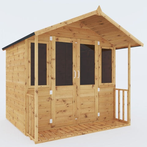 7 x 7 Bournemouth Wooden Summerhouse-Eco Friendly, Forest School & Outdoor Garden Equipment, Mercia Garden Products, Sheds, Wellbeing Furniture-Learning SPACE