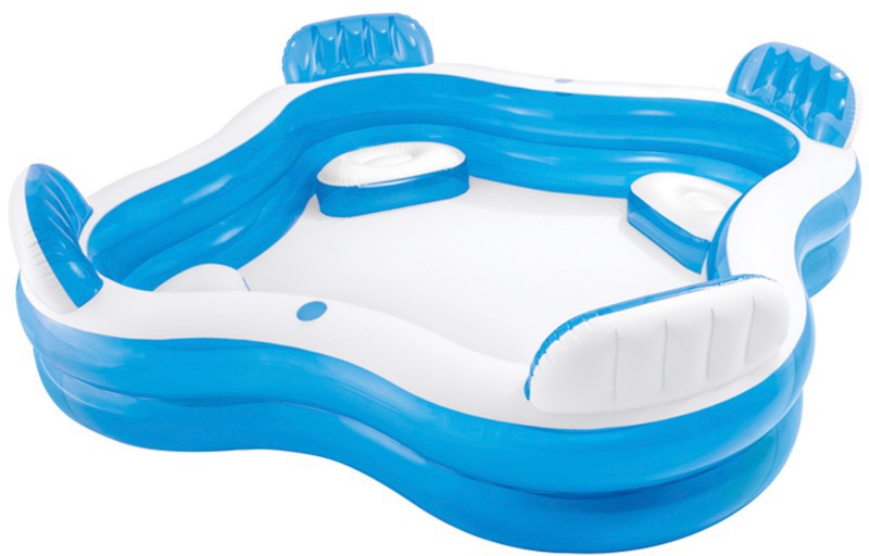 90" Swim Centre Family Lounge Paddling Pool-Intex, Paddling Pools, Seasons, Stock, Summer-Learning SPACE