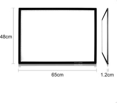 A2 Light Panel LED Ultra Slim-AllSensory, Light Boxes, MiniSun, Stock, TickiT, Visual Sensory Toys-Learning SPACE