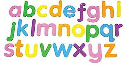 Acrylic Rainbow Letters Small 7Cm Pk26 - For Use with Light Panels-AllSensory, Early Years Literacy, Learn Alphabet & Phonics, Light Box Accessories, Literacy Toys, Primary Literacy, Stock, TickiT, Visual Sensory Toys-Learning SPACE