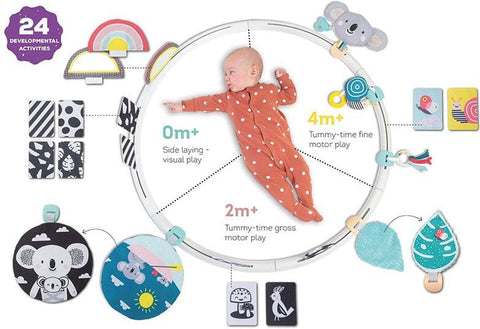 All Around Me Baby Activity Hoop-Additional Need, AllSensory, Baby & Toddler Gifts, Baby Cause & Effect Toys, Baby Musical Toys, Baby Sensory Toys, Cerebral Palsy, Down Syndrome, Gifts for 0-3 Months, Gifts For 3-6 Months, Gross Motor and Balance Skills, Halilit Toys, Helps With, Music, Playmats & Baby Gyms-Learning SPACE