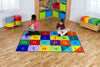 Alphabet 2x1.5m Carpet-Educational Carpet, Kit For Kids, Learn Alphabet & Phonics, Mats & Rugs, Multi-Colour, Placement Carpets, Rectangular, Rugs, Wellbeing Furniture-Learning SPACE