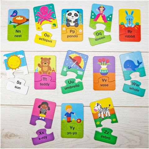 Galt Alphabet Puzzles-13-99 Piece Jigsaw, Down Syndrome, Early Years Literacy, Galt, Gifts For 2-3 Years Old, Learn Alphabet & Phonics, Literacy Toys, Primary Literacy, Stock-Learning SPACE