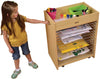 Art and Craft Display Shelf-Art Materials, Arts & Crafts, Calmer Classrooms, Cerebral Palsy, Classroom Displays, Early Arts & Crafts, Helps With, Painting Accessories, Primary Arts & Crafts, Shelves, Storage, Trolleys, Wellbeing Furniture-Learning SPACE