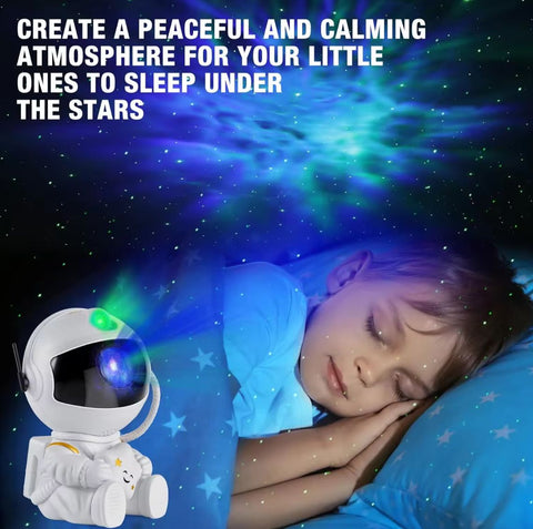 Astronaut Starry Sky Projector Light-Featured, Gifts for 5-7 Years Old, Gifts for 8+, Night Light, Sensory Light Up Toys, Sensory Projectors, Sleep Issues, Star & Galaxy Theme Sensory Room, Teenage & Adult Sensory Gifts, Teenage Projectors, Visual Fun, Visual Sensory Toys-Learning SPACE