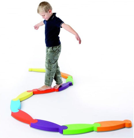 Balancing Kit - The River - Set Of 6-Active Games, Additional Need, AllSensory, Balancing Equipment, Calmer Classrooms, Exercise, Games & Toys, Gonge, Gross Motor and Balance Skills, Helps With, Learning Difficulties, Movement Breaks, Sensory Processing Disorder, Stepping Stones, Stock, Vestibular-Learning SPACE