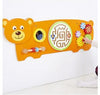 Bear Activity Wall Panel Toy-Additional Need, Fine Motor Skills, Gifts For 1 Year Olds, Helps With, Maths, Primary Maths, sensory activity, Sensory Wall Panels & Accessories, Shape & Space & Measure, Sound, Stock, Strength & Co-Ordination, Tactile Toys & Books, Tracking & Bead Frames, Viga Activity Wall Panel-Learning SPACE