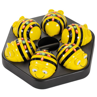 Bee-Bot® Programmable Floor Robot-Coding, Early Years, Early Years Literacy-12 Pack (With 2 Free Docking Stations)-Learning SPACE