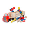 Big Rig Building Truck Wooden Play Set-Additional Need, Cars & Transport, Engineering & Construction, Farms & Construction, Fine Motor Skills, Helps With, Imaginative Play, Maths, Primary Maths, S.T.E.M, Shape & Space & Measure, Stacking Toys & Sorting Toys, Strength & Co-Ordination-Learning SPACE