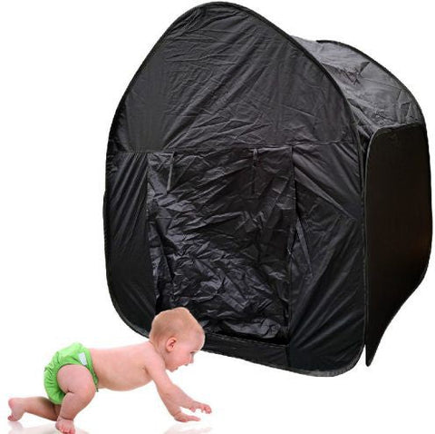 Black Projector Sensory Pop UP Dark Den Tent-AllSensory, Black-Out Dens, Chill Out Area, Helps With, Meltdown Management, Mindfulness, PSHE, Sensory Dens, Sensory Seeking, Stock, Stress Relief-Learning SPACE