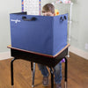 Bouncyband Portable Study Privacy Partition-ADD/ADHD, Calmer Classrooms, Dividers, Focus, Sensory Processing Disorder, Study Carrell, Task Table, Wellbeing Furniture-Learning SPACE