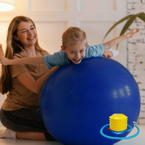 Bouncyband® Balance Ball No-Roll Weighted Seat-ADD/ADHD, Additional Need, AllSensory, Back To School, Bouncyband, Gross Motor and Balance Skills, Helps With, Matrix Group, Movement Breaks, Movement Chairs & Accessories, Neuro Diversity, Physio Balls, Seasons, Seating, Sensory & Physio Balls, Sensory Processing Disorder, Sensory Seeking, Teen Sensory Weighted & Deep Pressure, Vestibular, Weighted & Deep Pressure, Wellbeing Furniture-Learning SPACE