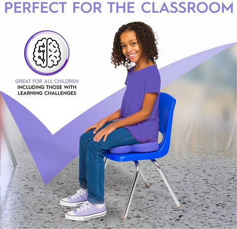 Bouncyband® Butterfly Style Wiggle Seat-ADD/ADHD, Back To School, Bean Bags & Cushions, Bouncyband, Cushions, Movement Breaks, Movement Chairs & Accessories, Neuro Diversity, Seasons, Seating, Stock, Teen Sensory Weighted & Deep Pressure, Weighted & Deep Pressure, Wellbeing Furniture-Learning SPACE