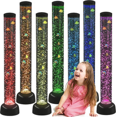 Bubble Tube 105cm (comes with fish)-AllSensory, Bubble Tubes, Calming and Relaxation, Helps With, Matrix Group, Neuro Diversity, Sensory Processing Disorder, Toys for Anxiety, Visual Sensory Toys-Learning SPACE