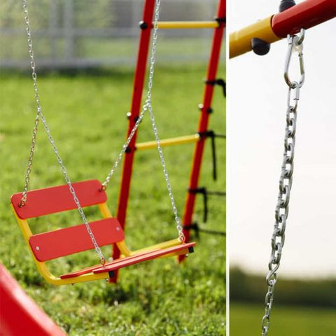 Bucket Seat Chain Swing-Calming and Relaxation, Helps With, Indoor Swings, Outdoor Swings, Playground Equipment-Learning SPACE