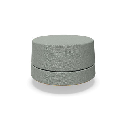 BuzziBalance - Sound Absorbent Rocking Pouffe-bespoke, Buzzi Space, Movement Chairs & Accessories, Rocking, Seating, Wellbeing Furniture-Small-Hazy Grey - TRCS+ 9107-Learning SPACE