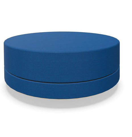 BuzziBalance - Sound Absorbent Rocking Pouffe-bespoke, Buzzi Space, Movement Chairs & Accessories, Rocking, Seating, Wellbeing Furniture-Large-Blue - TRCS 6075-Learning SPACE