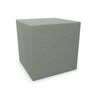 BuzziCube Flat- Sound Absorbent Cube Seat-bespoke, Buzzi Space, Seating-Solo-Hazy Grey - TRCS+ 9107-AntiSkid-Learning SPACE