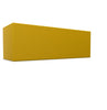 BuzziCube Flat- Sound Absorbent Cube Seat-bespoke, Buzzi Space, Seating-Trio-Hazy Yellow - TRCS 9309-AntiSkid-Learning SPACE