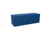 BuzziCube Flat- Sound Absorbent Cube Seat-bespoke, Buzzi Space, Seating-Trio-Blue - TRCS 6075-AntiSkid-Learning SPACE