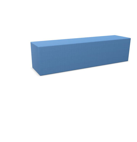 BuzziCube Flat- Sound Absorbent Cube Seat-bespoke, Buzzi Space, Seating-Quattro-Lavender - TRCS 6006-AntiSkid-Learning SPACE