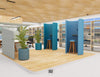 BuzziHug - Sound Reducing Privacy Booth-bespoke, booth, Buzzi Space, Dividers, Library Furniture, Noise Reduction, Wellbeing Furniture-Learning SPACE