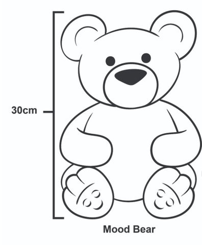 Calm Bear - Mood Bear-Additional Need, Comfort Toys, Eco Friendly, Emotions & Self Esteem, Helps With, Mood Bear, PSHE, Social Emotional Learning-Learning SPACE