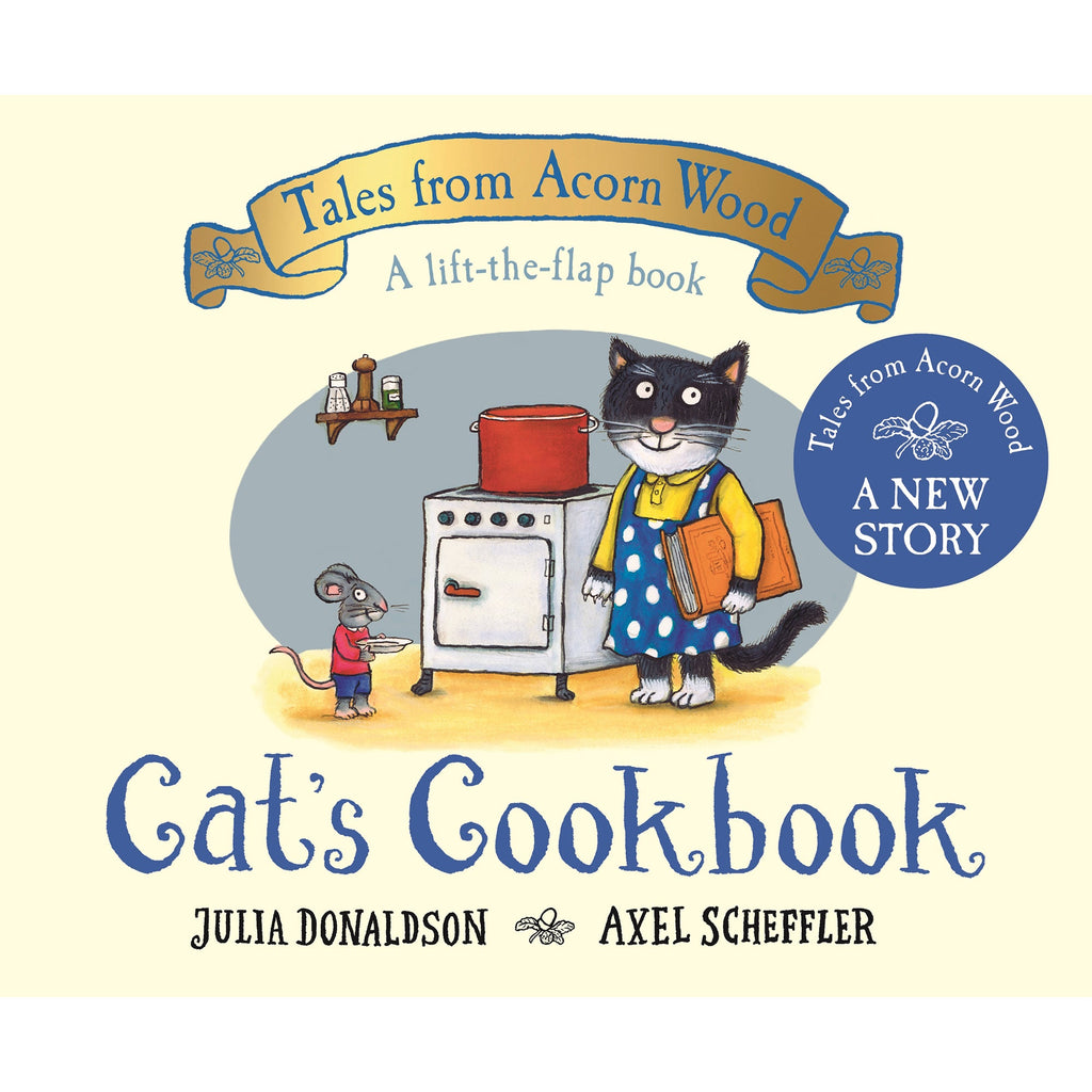 Cat’s Cookbook Lift-the-Flap Book - Julia Donaldson-Baby Books & Posters, Early Reading Books, Gifts For 1 Year Olds, Tactile Toys & Books-Learning SPACE