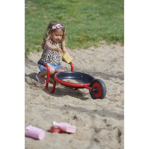 Circle Wheelbarrow-Adapted Outdoor play, Baby & Toddler Gifts, Forest School & Outdoor Garden Equipment, Messy Play, Outdoor Sand Pits, Playground Equipment, Sand, Sand & Water, Winther Bikes-Learning SPACE