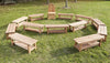 Class Set Of Benches (12Pk)-Classroom Packs, Cosy Direct, Modular Seating, Playground, Playground Equipment, Seating, Wellbeing Furniture-Learning SPACE