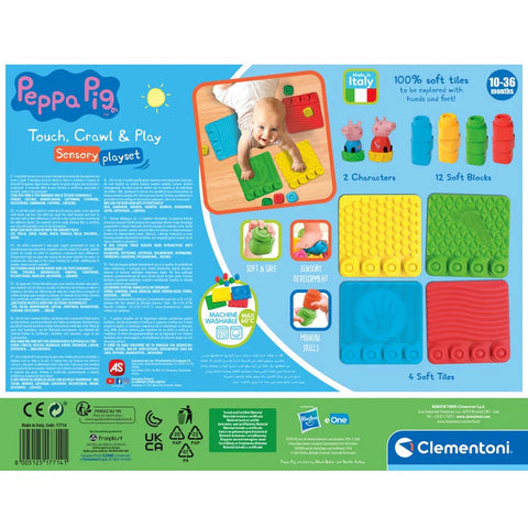 Clementoni Peppa Pig Sensory Path-Clementoni, Games & Toys, Peppa Pig, Sensory Paths, Tactile Toys & Books-Learning SPACE