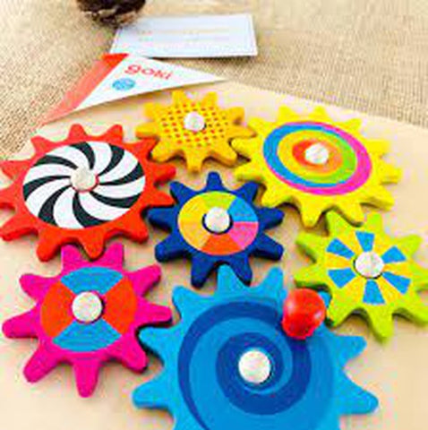 Cogwheel Fun Board-Additional Need, AllSensory, Down Syndrome, Early years Games & Toys, Early Years Sensory Play, Fine Motor Skills, Gifts For 3-5 Years Old, Goki Toys, Helps With, Primary Games & Toys, Stock-Learning SPACE