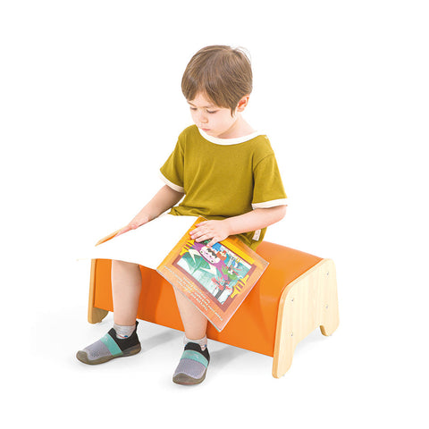 Coloured Bench-Children's Wooden Seating, Seating, Sensory Room Furniture-Learning SPACE