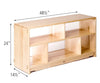 Community Playthings - Translucent back shelf 124 x 61 cm-Classroom Displays, Classroom Furniture, Community Playthings, Dividers, Shelves, Storage, Wellbeing Furniture-Learning SPACE