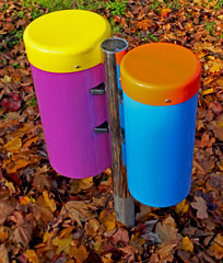 Congas (Pair) - Sensory Garden Musical Instruments-Drums, Matrix Group, Music, Outdoor Musical Instruments, Playground Equipment, Sensory Garden-Learning SPACE