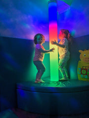 Connect Pro Interactive LED Waterless Colour Column 1.25m-AllSensory, Colour Columns, Connect Pro, Helps With, Rainbow Theme Sensory Room, Sensory Seeking, Stock-Learning SPACE