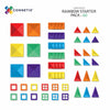 Connetix Rainbow Starter Pack – 60 Piece Set-Connetix Tiles, Engineering & Construction, Featured, Fine Motor Skills, Gifts For 3-5 Years Old, S.T.E.M-Learning SPACE