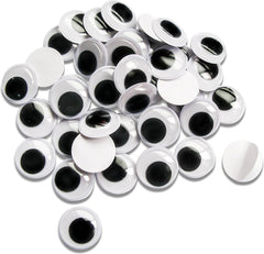 Crafty Bitz 15mm Self Adhesive Googly Eyes Tub - 500-Art Materials, Arts & Crafts, Baby Arts & Crafts, Crafty Bitz Craft Supplies, Early Arts & Crafts, Primary Arts & Crafts, Seasons, Spring, Stock-Learning SPACE