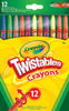 Crayola - 12 Twistable Crayons-Art Materials, Arts & Crafts, Back To School, Crayola, Drawing & Easels, Early Arts & Crafts, Primary Arts & Crafts, Primary Literacy, Stationery, Stock-Learning SPACE