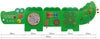 Crocodile Activity Wall Panel Toy-Musical Toys-Additional Need, Best Seller, Down Syndrome, Fine Motor Skills, Gross Motor and Balance Skills, Helps With, Lacing, Maths, Neuro Diversity, Primary Maths, Sensory Wall Panels & Accessories, Shape & Space & Measure, Sound, Stock, Strength & Co-Ordination, Tactile Toys & Books, Tracking & Bead Frames, Viga Activity Wall Panel-Learning SPACE