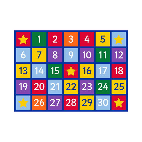 Early Years Indoor Large Numbers Rug (2.57x3.6m)-Addition & Subtraction, Counting Numbers & Colour, Dyscalculia, Early Years Maths, Educational Carpet, Maths, Mats & Rugs, Multi-Colour, Neuro Diversity, Nurture Room, Placement Carpets, Primary Maths, Rectangular, Rugs, Sensory Flooring, Square, Wellbeing Furniture-Learning SPACE