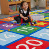 Early Years Indoor Large Numbers Rug (2.57x3.6m)-Addition & Subtraction, Counting Numbers & Colour, Dyscalculia, Early Years Maths, Educational Carpet, Maths, Mats & Rugs, Multi-Colour, Neuro Diversity, Nurture Room, Placement Carpets, Primary Maths, Rectangular, Rugs, Sensory Flooring, Square, Wellbeing Furniture-Learning SPACE