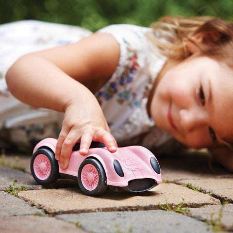 Eco-Friendly Blue Race Car-Baby & Toddler Gifts, Baby Toys, Cars & Transport, Eco Friendly, Games & Toys, Green Toys-Learning SPACE